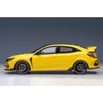 73225 HONDA - 1/18 CIVIC TYPE R (FK8) 2021 - YELLOW