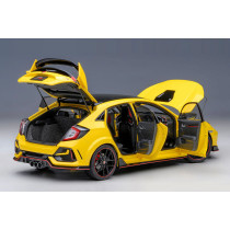 73225 HONDA - 1/18 CIVIC TYPE R (FK8) 2021 - YELLOW