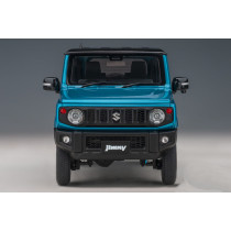78502 SUZUKI - 1/18 JIMNY JB64 LHD 2018 - BRISK BLUE MET