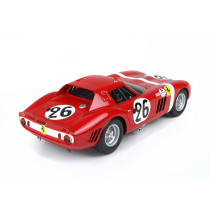 BBR1846C FERRARI - 250 GTO 3.0L V12 N.A.R.T. N 26 24h 1964 RED