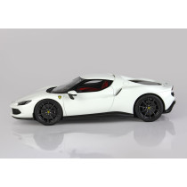 P18210D FERRARI 296 GTB HYBRID 830HP V6 2021 AVUS WHITE