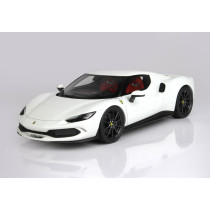 P18210D FERRARI 296 GTB HYBRID 830HP V6 2021 AVUS WHITE