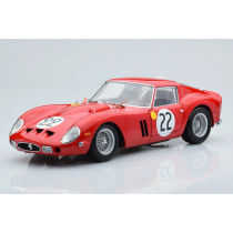 New KYOSHO FERRARI 250 GTO 3.0L V12 BELGE N22 1:18 Model Car RED 08438B