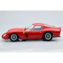 New KYOSHO FERRARI 250 GTO COUPE 1962 1:18 Model Car RED 08438R