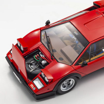 New KYOSHO LAMBORGHINI COUNTACH LP500 WOLF 1982 1:18 Model Car RED 08320A2