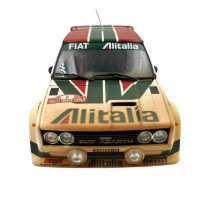 08376G-DV FIAT 131 ABARTH ALITALIA N 2 MONTECARLO 1978 WHITE