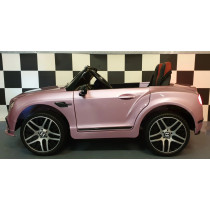 Bentley Continental 12V Battery Children Car Ride-On Pink