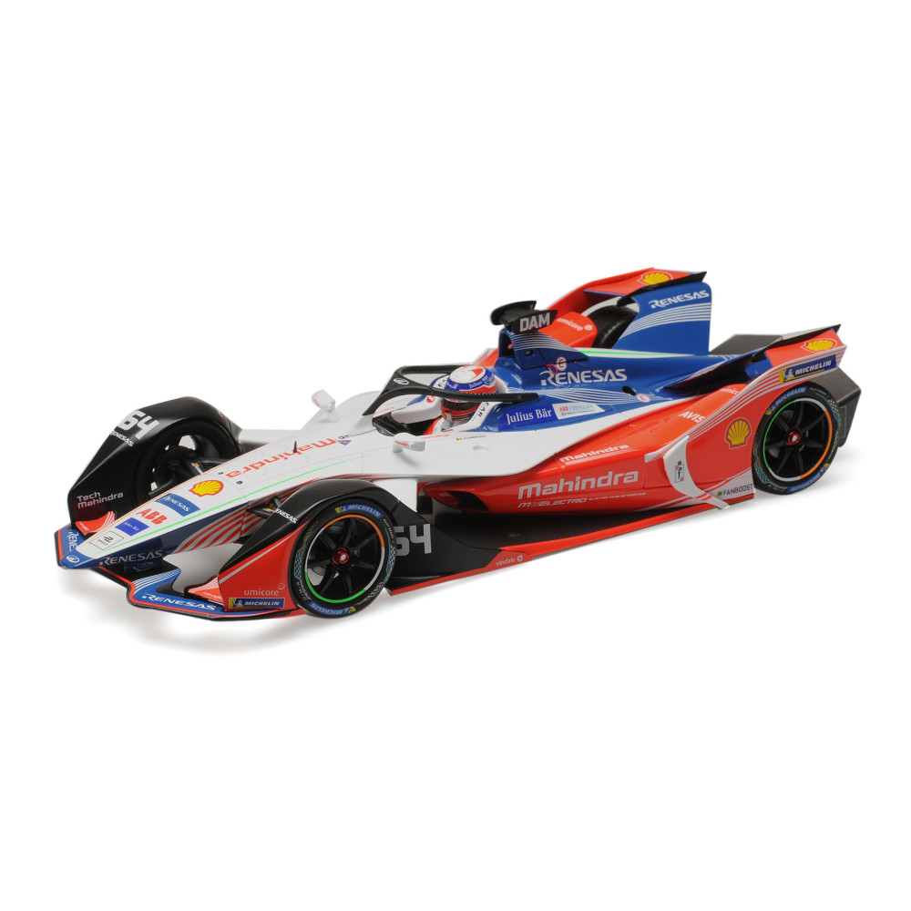 114180064 MAHINDRA FORMULA-E M5ELECTRO N64 2018 2019 RED