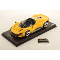 New MR Collection FERRARI DAYTONA SP3 2022 1:18 Model Car YELLOW FE036D
