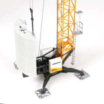 BL105100 1/50 LIEBHERR 81 K.1 GRU EDILE ERECTERING CRANE BLACK
