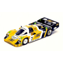 18LM84 PORSCHE 956L NEWMAN JOEST N7 24h LE MANS 1984 YELLOW