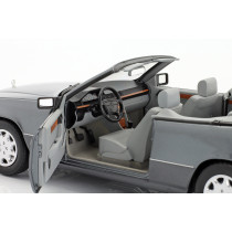 B66040685 1/18 MERCEDES BENZ 300CE 24V (A124) CABRIOLET 1991 GREY