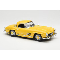 B66040669 1/18 MERCEDES BENZ 300SL ROADSTER (W198 II) 1957 YELLOW