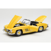 B66040669 1/18 MERCEDES BENZ 300SL ROADSTER (W198 II) 1957 YELLOW