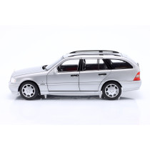 B66040705 1/18 MERCEDES BENZ C C200 (S202) T SW 1997-2001 SILVER