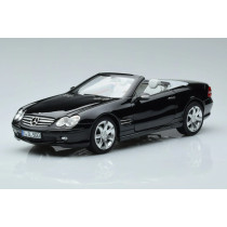 183840 Mercedes-Benz SL 500 2003 Black 1:18