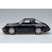 187340 Porsche 911 Carrera 4 Targa 1991 Blue metallic 1:18