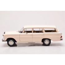 183709 Mercedes-Benz 200 Universal 1966 Cream 1:18