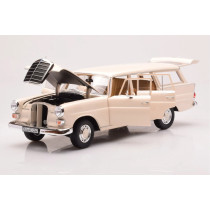 183709 Mercedes-Benz 200 Universal 1966 Cream 1:18