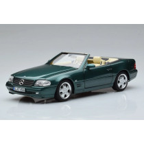 183753 Mercedes-Benz SL 500 1999 Green metallic 1:18