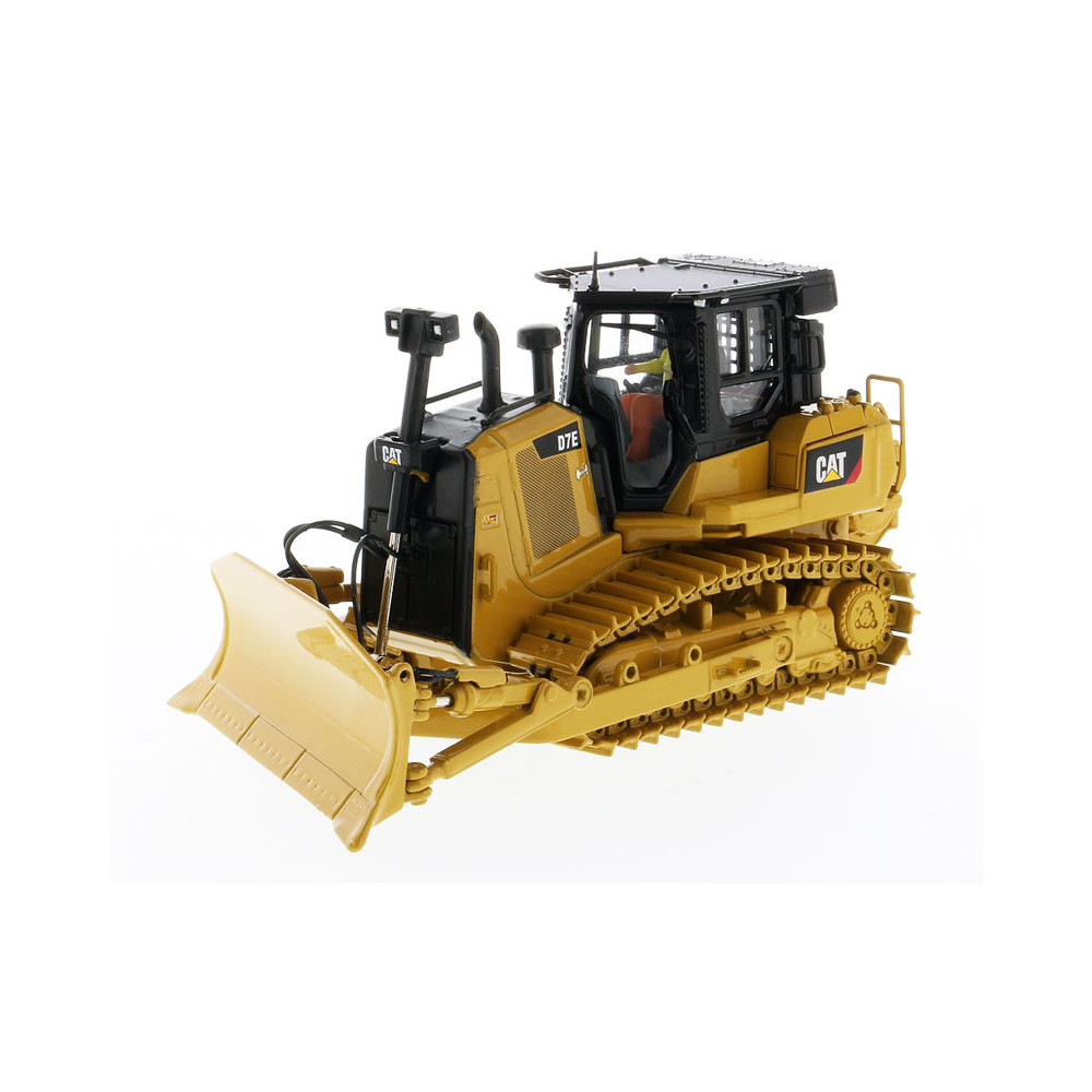 85555 1/50 CATERPILLAR CATD7E SCRAPER TYPE TRACTOR YELLOW