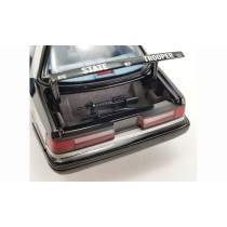 18976 1/18 FORD USA MUSTANG 5.0L SSP POLICE CAROLINA 1993 BLACK