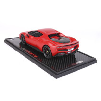P18210F1-75 FERRARI 296 GTB HYBRID 830HP V6 ROSSO F1-75 RED
