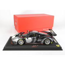 P18203D FERRARI 488 GT CLUB COMPETIZIONI GT 2020 BLUE SILVER