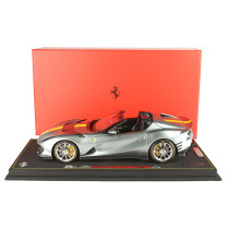 P18209B FERRARI 812 COMPETIZIONE 2022 GRIGIO COBURN GREY