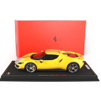 P18211C FERRARI 296 GTB ASSETTO FIORANO 2022 YELLOW SILVER