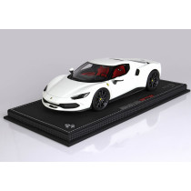 P18210D FERRARI 296 GTB HYBRID 830HP V6 2021 AVUS WHITE