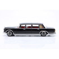 New NZG MERCEDES S600 PULLMAN W100 1969 1:18 Model Car BLACK 1071/50