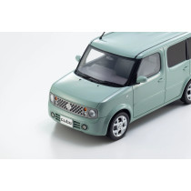 KSR18060AM 1/18 NISSAN CUBE 2003 LIGHT GREEN