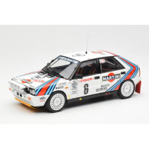 08960A 1/18 LANCIA DELTA HF 4WD N6 RALLY MONTECARLO 1987 WHITE