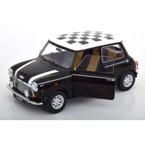 KKDC120055R 1/12 MINI COOPER RHD 1992 WITH CHEQUERED BLACK