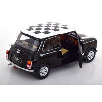 KKDC120055R 1/12 MINI COOPER RHD 1992 WITH CHEQUERED BLACK