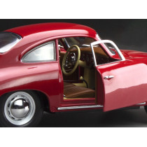 01350 1/18 PORSCHE 356A 1500 GS CARRERA GT COUPE 1957 RED