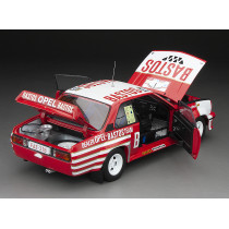 05395 1/18 OPEL ASCONA 400 BASTOS N1 2nd DES ARDENNES 1983 RED