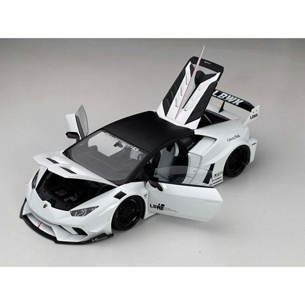New AUTOart Lamborghini Huracan LB Silhouette 1:18 Model Car White 79125