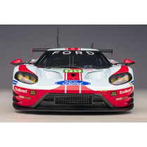 New AUTOart Ford GT GTE 24H Le Mans 69 2019 1:18 Model Car White 81913