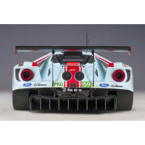 New AUTOart Ford GT GTE 24H Le Mans 69 2019 1:18 Model Car White 81913