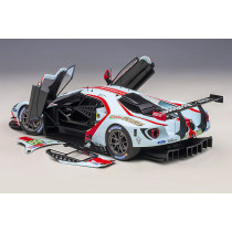 New AUTOart Ford GT GTE 24H Le Mans 69 2019 1:18 Model Car White 81913