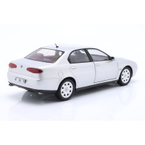 200035 1/18 ALFA ROMEO 166 2.0 V6 TB 1998 BLACK INTERIOR SILVER