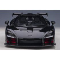 New AUTOart McLaren Senna Stealth Cosmos 1:18 Model Car Black 76076