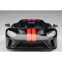 72945 Ford GT 2017 1:18 Legendary SHADOW BLACK/ORANGE