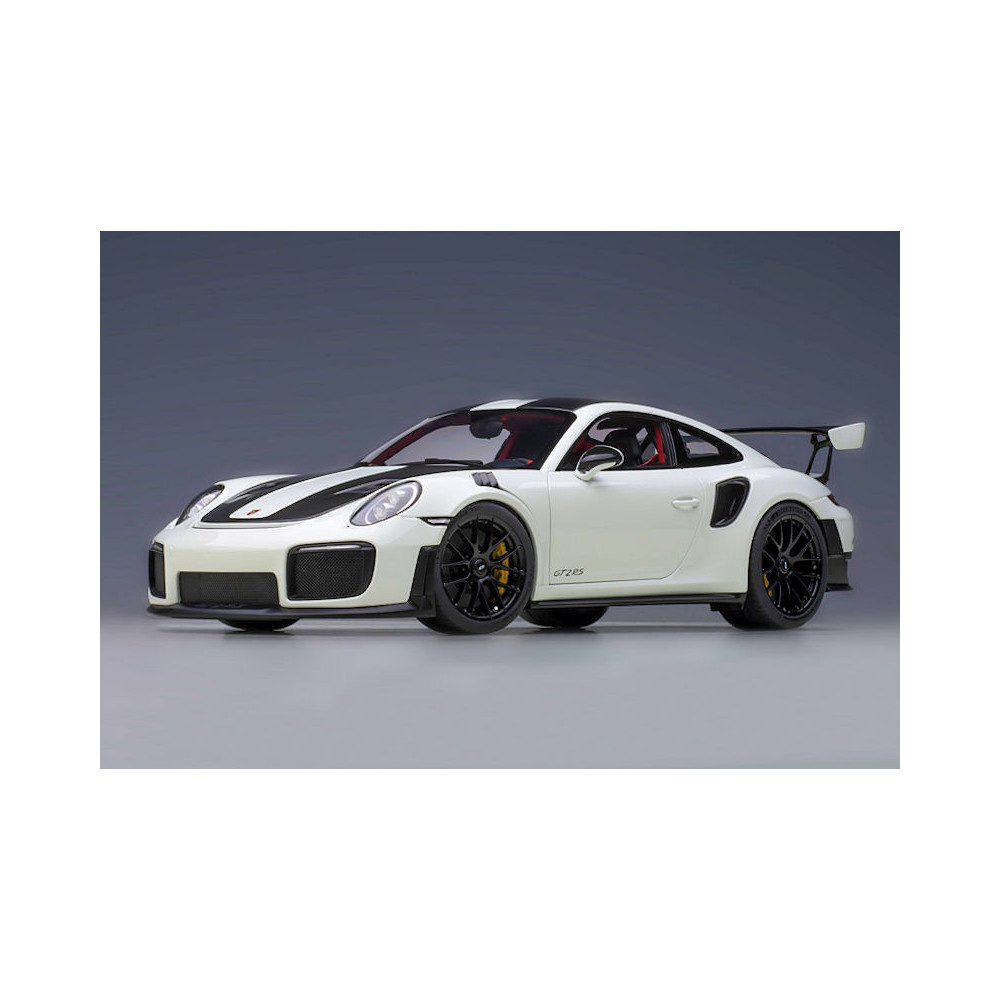 New AUTOart Porsche 911 (991.2) GT2 RS Weissach 1:18 Model Car White 78171