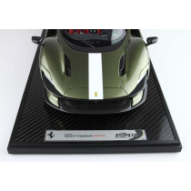 New BBR FERRARI DAYTONA SP3 SERIE ICONA N10 OPEN 2022 1:12 Model Car GREEN BBR1217F