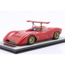 New Tecnomodel Ferrari 612 Can-Am press 1968 1:18 Model Car Red TM18-250A