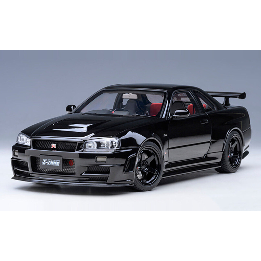 77463 Nissan Skyline GT-R (R34) Z-tune Black Pearl 1:18 Limited