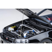 77463 Nissan Skyline GT-R (R34) Z-tune Black Pearl 1:18 Limited